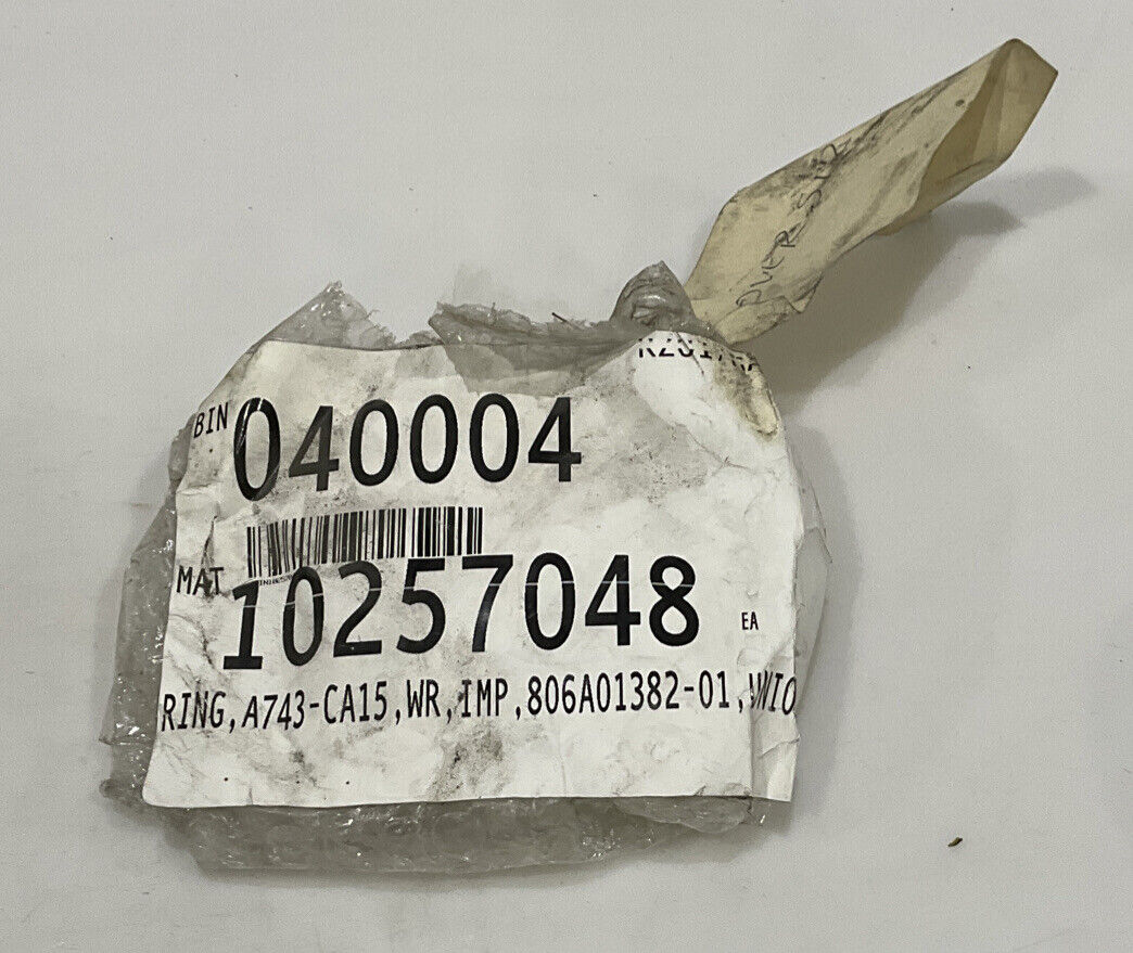 UNION 806A01382-01 IMPELLER WEAR RING A743-CA15 E11500