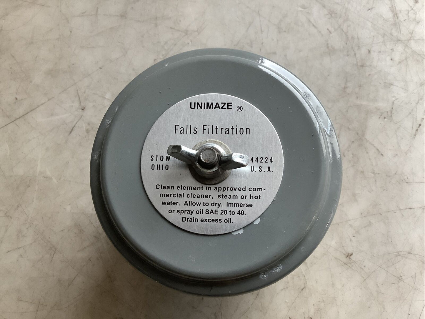 FALLS FILTRATION TECHNOLOGIES FFT HSGA BOH-07 FILTER BREATHER ELEMENT ...