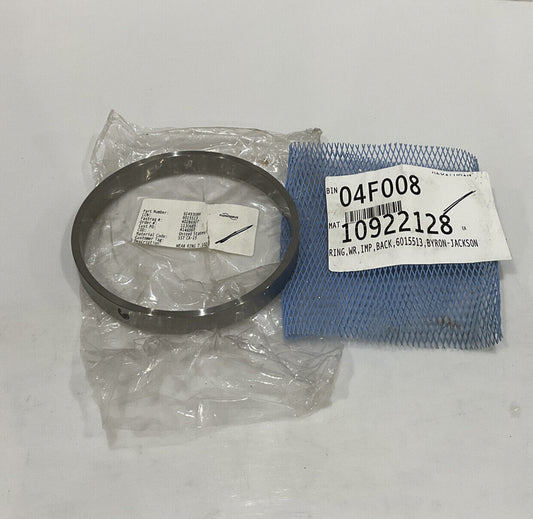 FLOWSERVE 614930BH BACK WEAR IMPELLER RING LOT Of 2