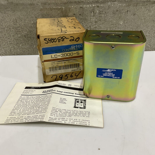 JOHNSON CONTROLS LC-3000-5 P0540088-0020 LOAD LIMITING CONTROLLER ENCLOSURE 555