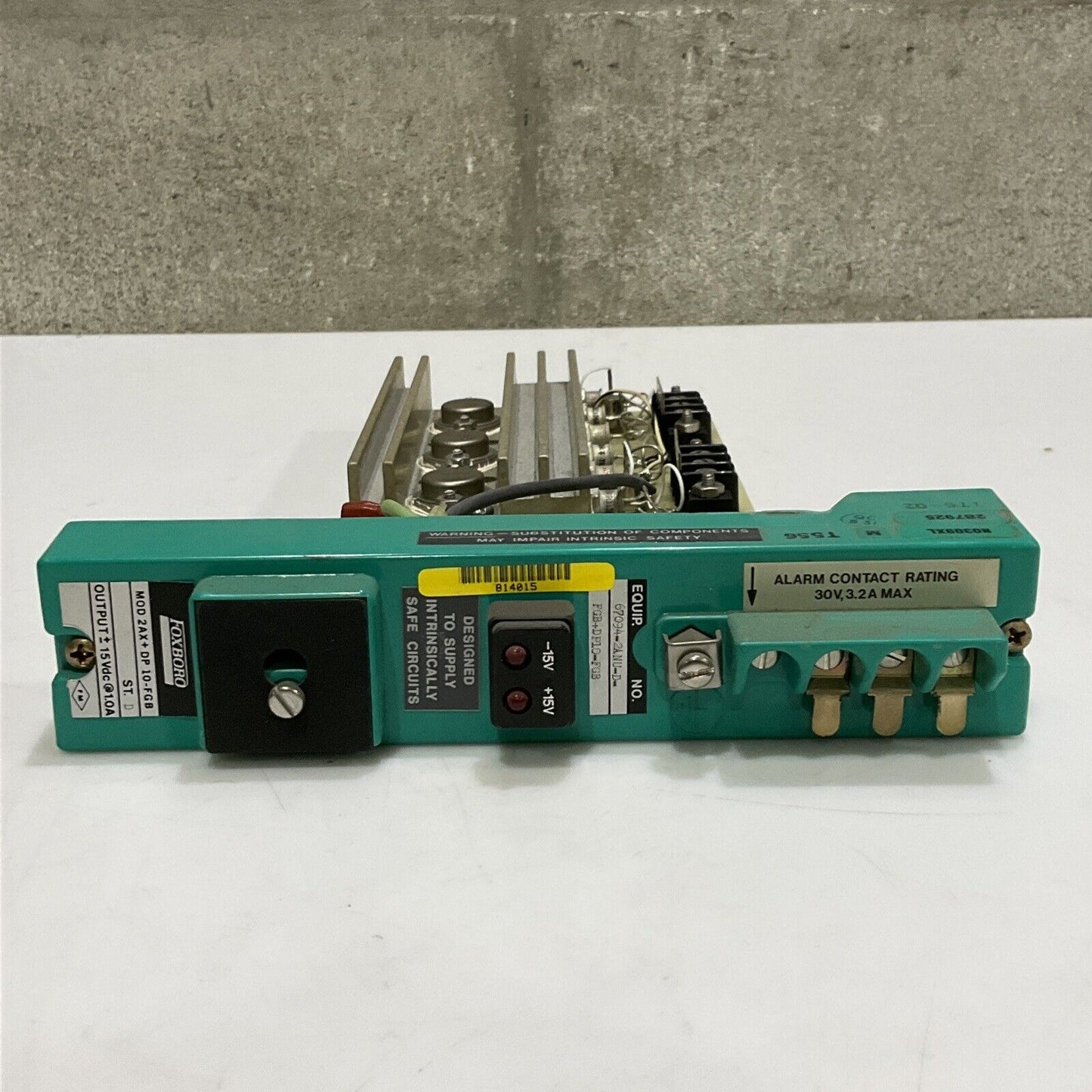 FOXBORO 2AX+DP 10-FGB MODULE 555