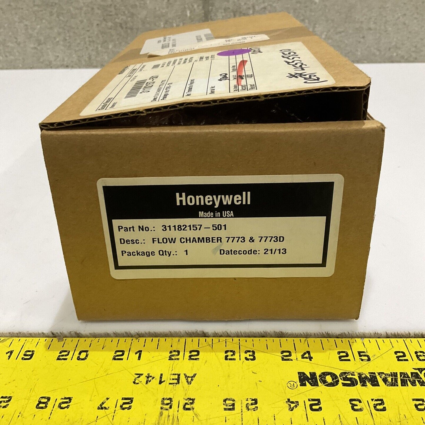 HONEYWELL 31182157-501 FLOW CHAMBER 7773 & 7773D 555