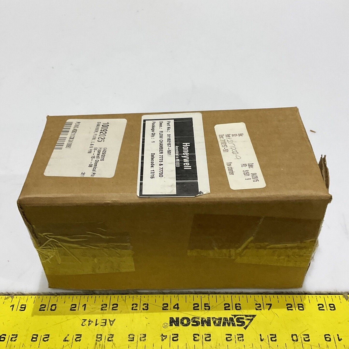 HONEYWELL 31182157-501 FLOW CHAMBER 7773 & 7773D 555