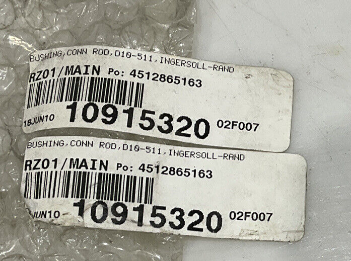 INGERSOLL-RAND D10-511 CONN ROD BUSHING 678