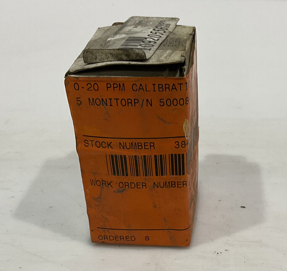 GENERAL MONITORS INC 50008-15 CALIBRATION AMPOULES