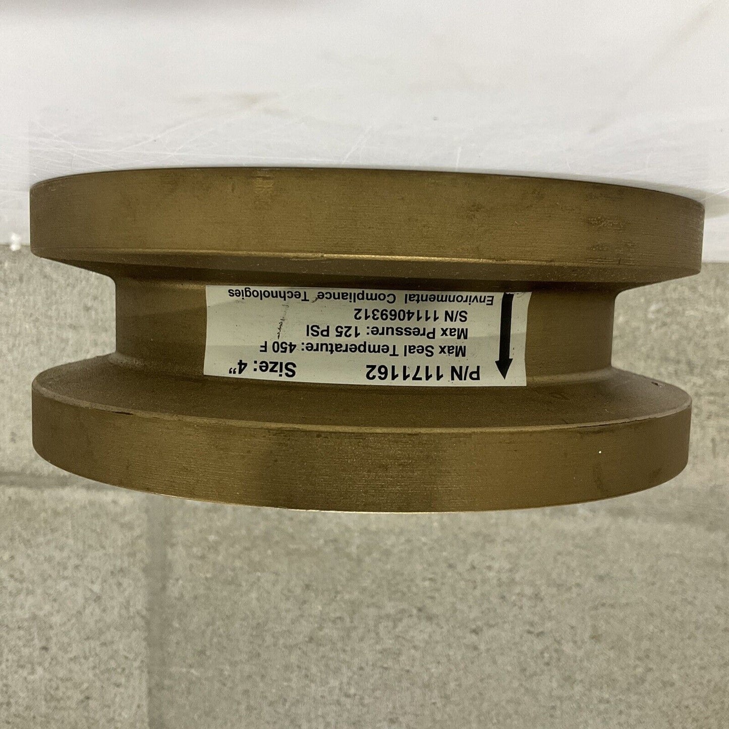 KEMP 1171162 CHECK VALVE 4IN 555