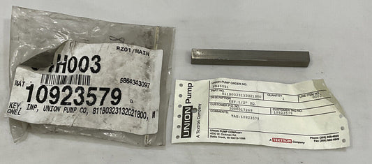 UNION PUMP CO 811B0323132G21800 MONEL IMPELLER KEY 678