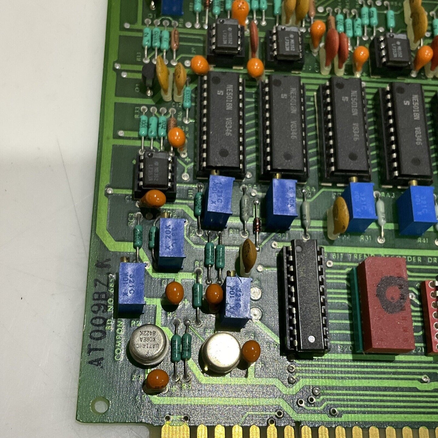 FOXBORO AT009BY REV B AT009 BZ K 8 BIT TREND RECORDER DRIVER 555