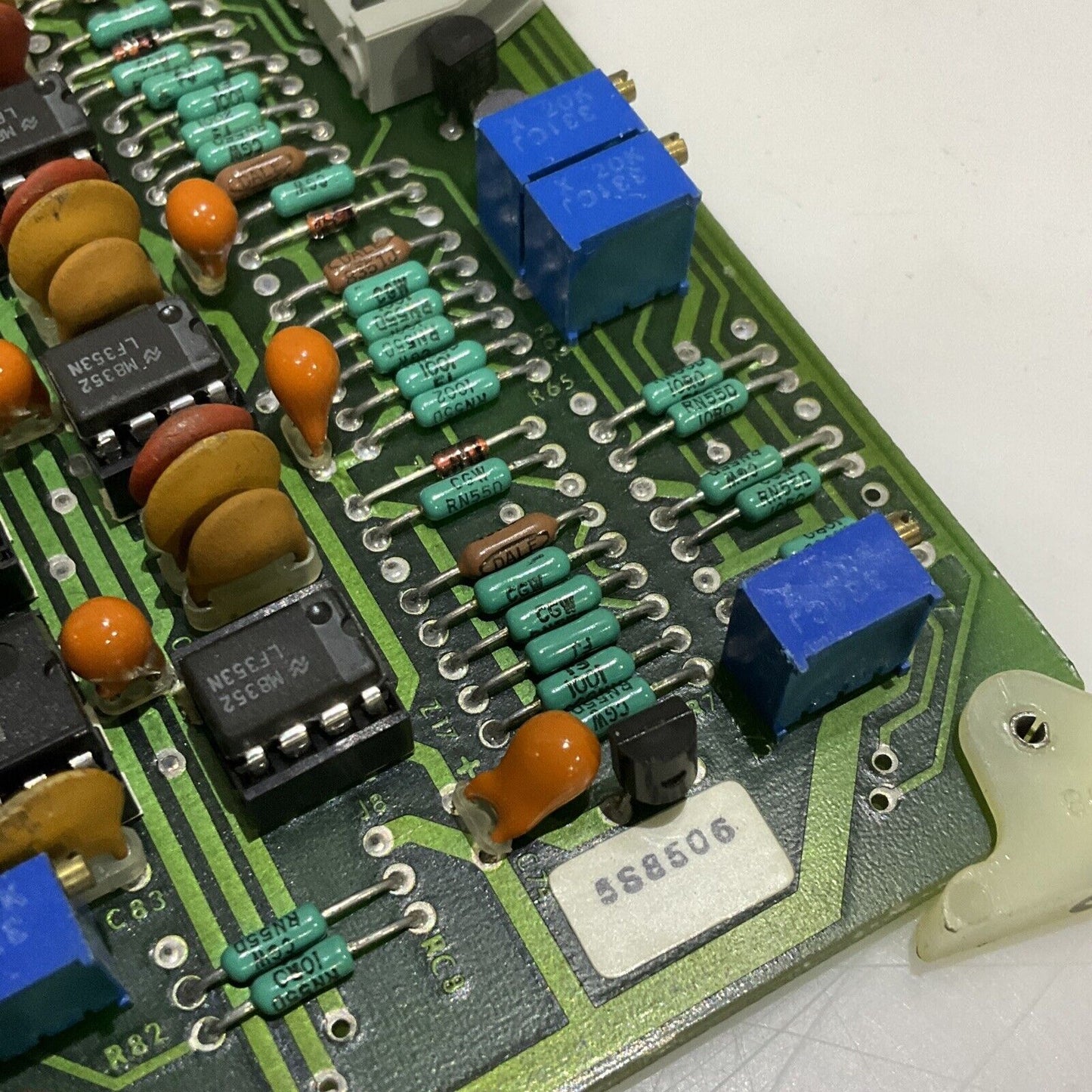 FOXBORO AT009BY REV B AT009 BZ K 8 BIT TREND RECORDER DRIVER 555