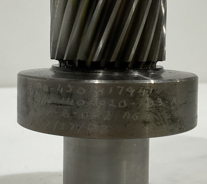 1404920-103-A 505 TURBINE WHEEL SHAFT 678