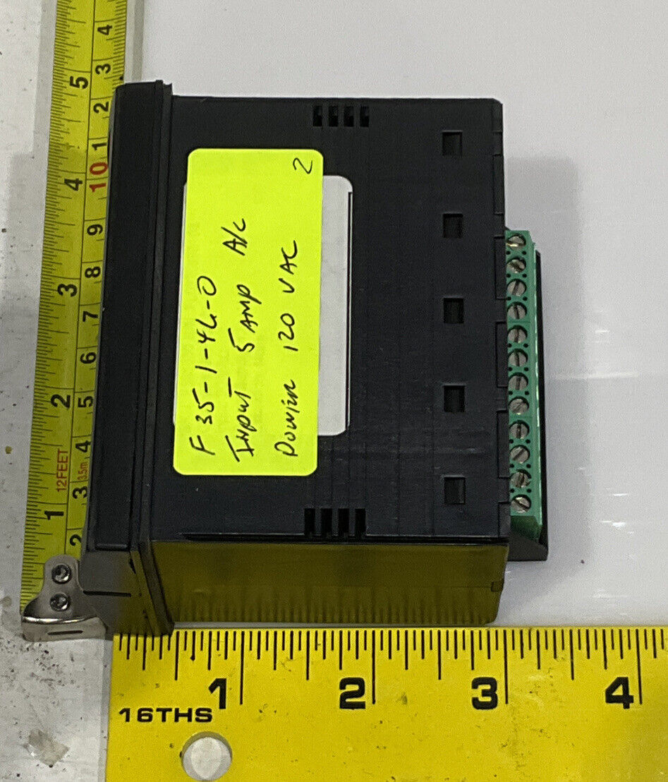 SIMPSON F35-1-46-0 FALCON F35 SERIES DIGITAL PANEL METER INPUT 5 AMP 120VAC