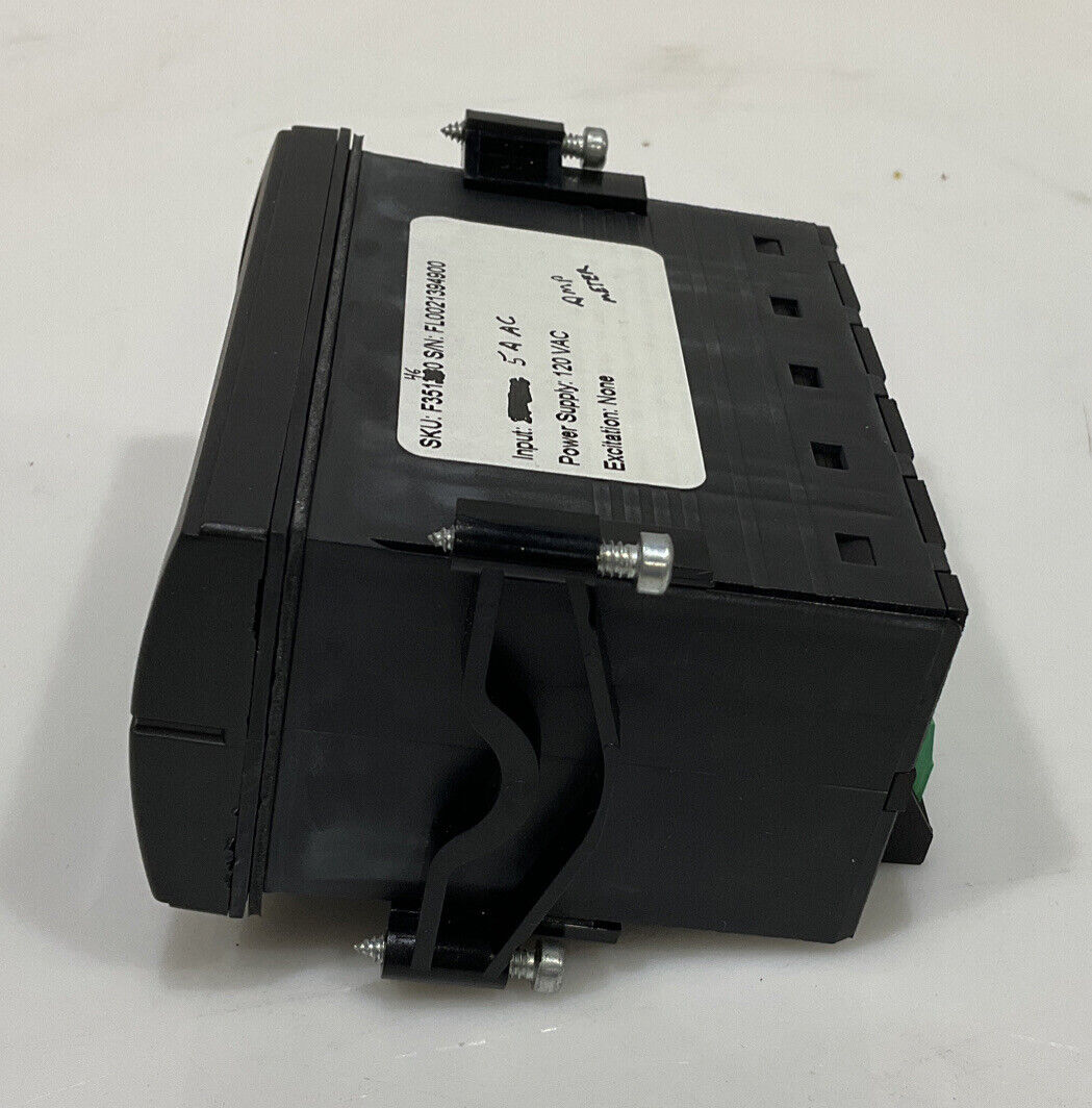 SIMPSON F35-1-46-0 FALCON F35 SERIES DIGITAL PANEL METER INPUT 5 A AC 120VAC