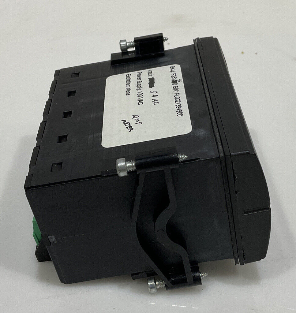 SIMPSON F35-1-46-0 FALCON F35 SERIES DIGITAL PANEL METER INPUT 5 A AC 120VAC