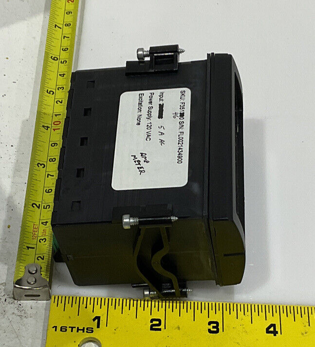 SIMPSON F35-1-46-0 FALCON F35 SERIES DIGITAL PANEL METER INPUT 5 A AC 120VAC