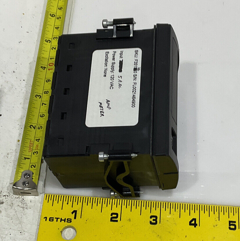 SIMPSON F35-1-46-0 FALCON F35 SERIES DIGITAL PANEL METER INPUT 5 A AC 120VAC