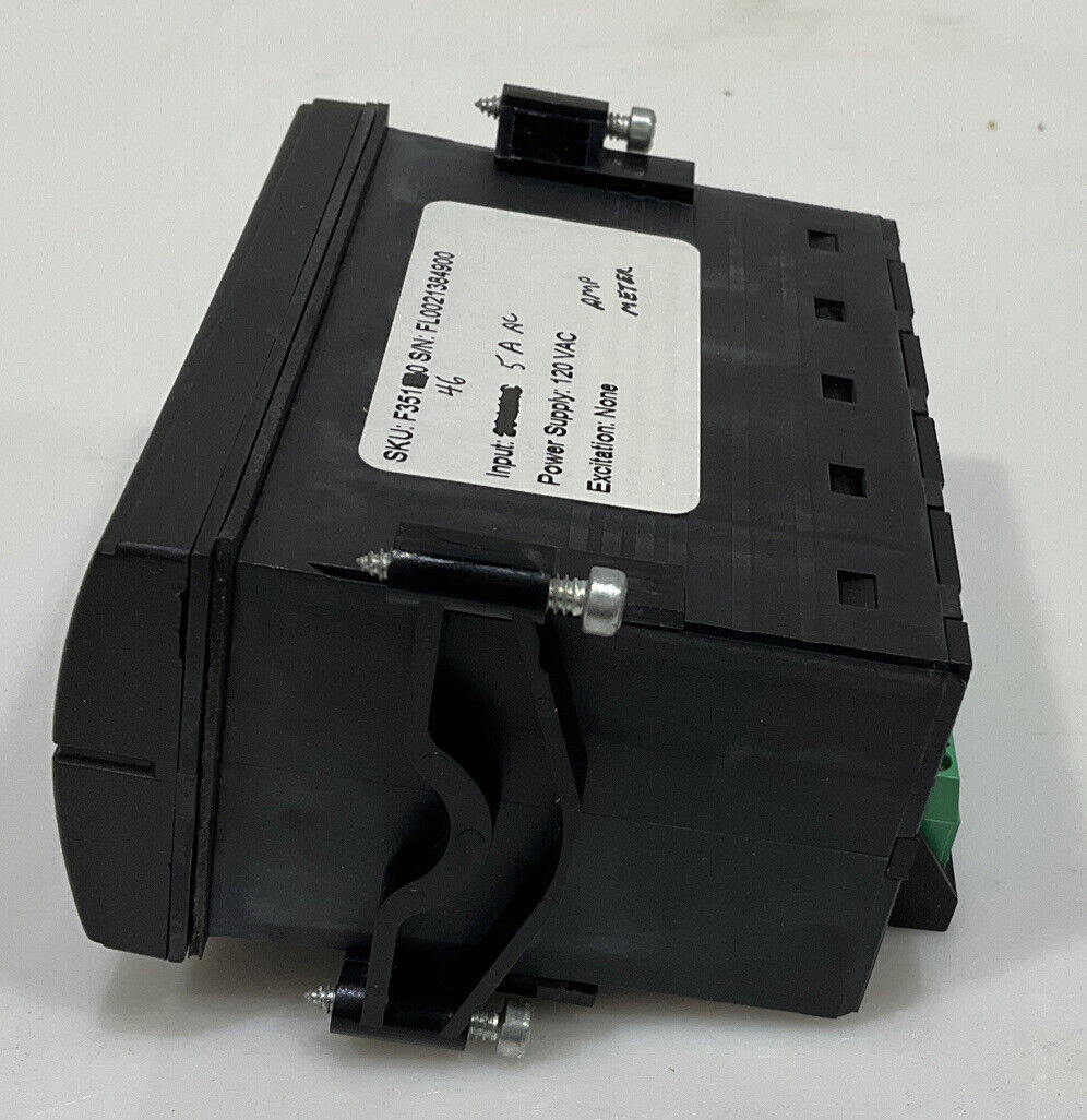 SIMPSON F35-1-46-0 FALCON F35 SERIES DIGITAL PANEL METER INPUT 5 A AC 120VAC