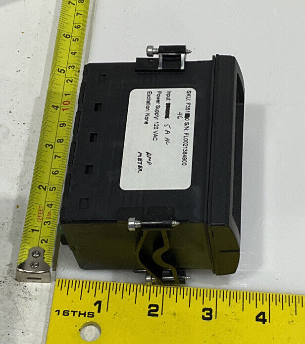SIMPSON F35-1-46-0 FALCON F35 SERIES DIGITAL PANEL METER INPUT 5 A AC 120VAC