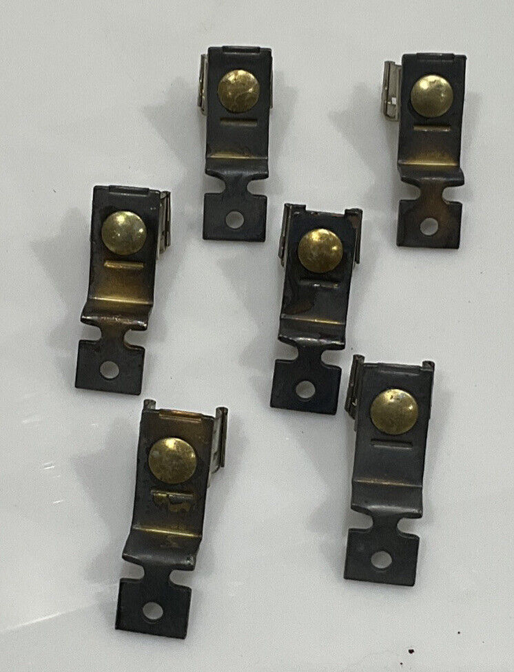 SQUARE D  S12 CLASS 1 FUSE CLIP KIT 30A 600V CLASS 9999 LOT OF 6 555