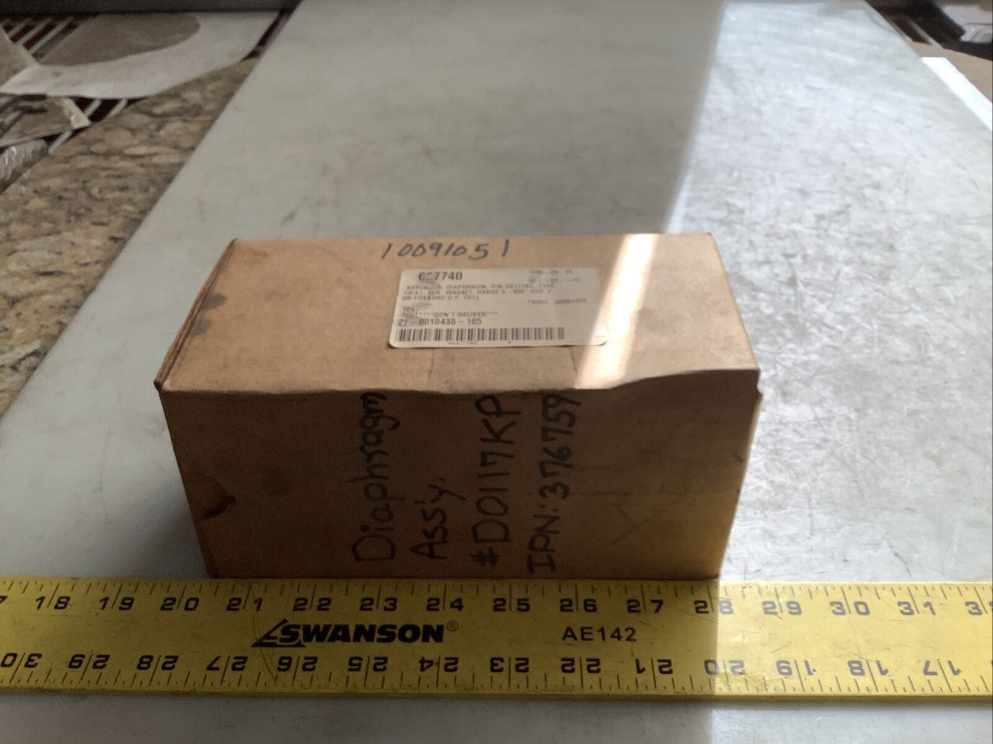FOXBORO D0117KC DIAPHRAGM ASSEMBLY 0-850" H20 555