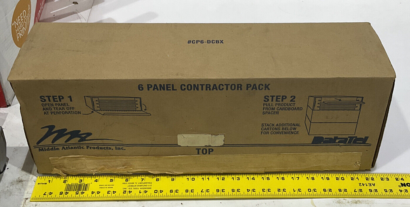 MIDDLE ATLANTIC PRODUCTS 5 PANEL CONTRACTOR PACK TWD