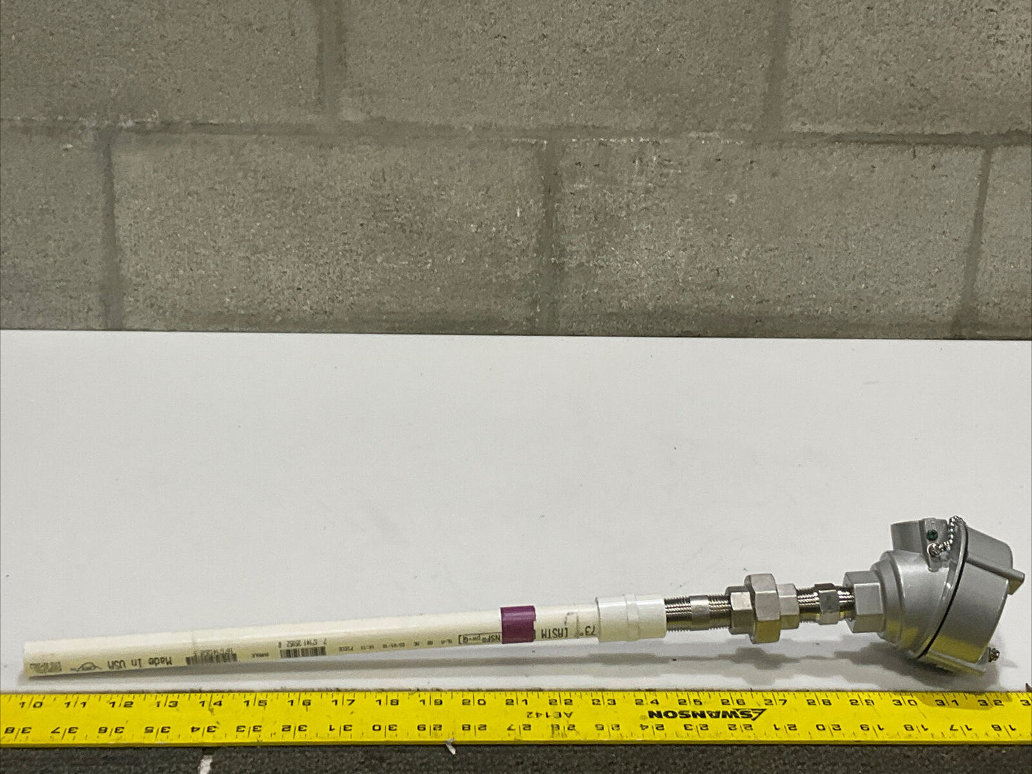 JMS 1010PAE THERMOCOUPLE TEMPERATURE TRANSMITTER -50 C TO +125 C ECH