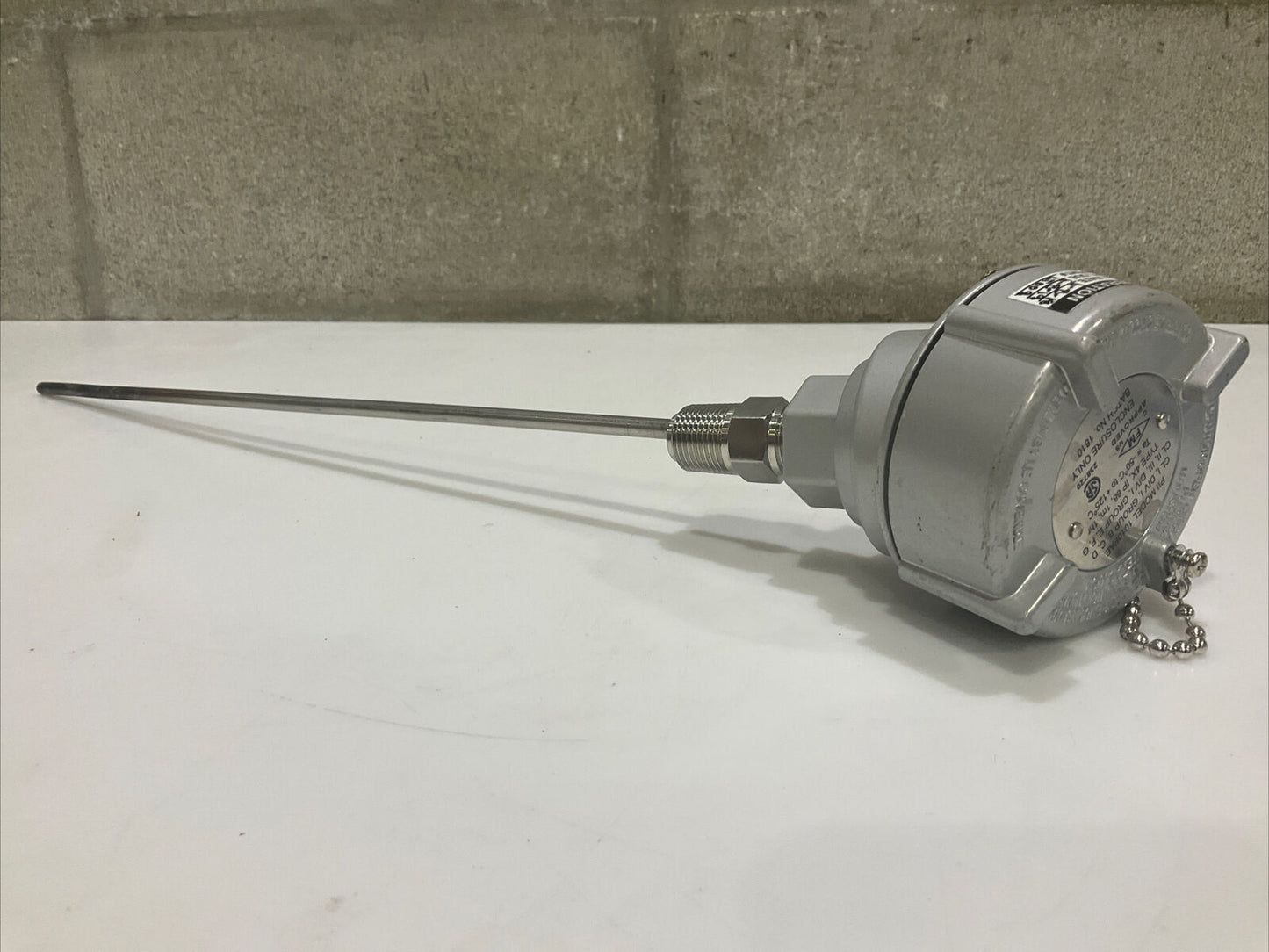 JMS 1010PAE THERMOCOUPLE TEMPERATURE TRANSMITTER -50 C TO +125 C ECH