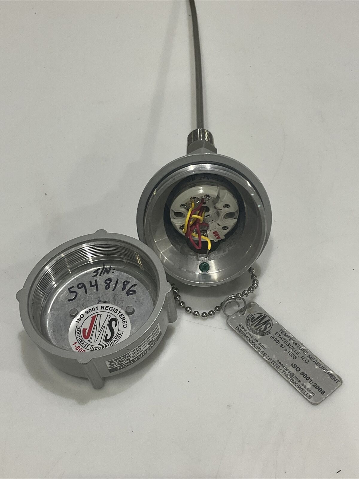 JMS 1010PAE THERMOCOUPLE TEMPERATURE TRANSMITTER -50 C TO +125 C ECH