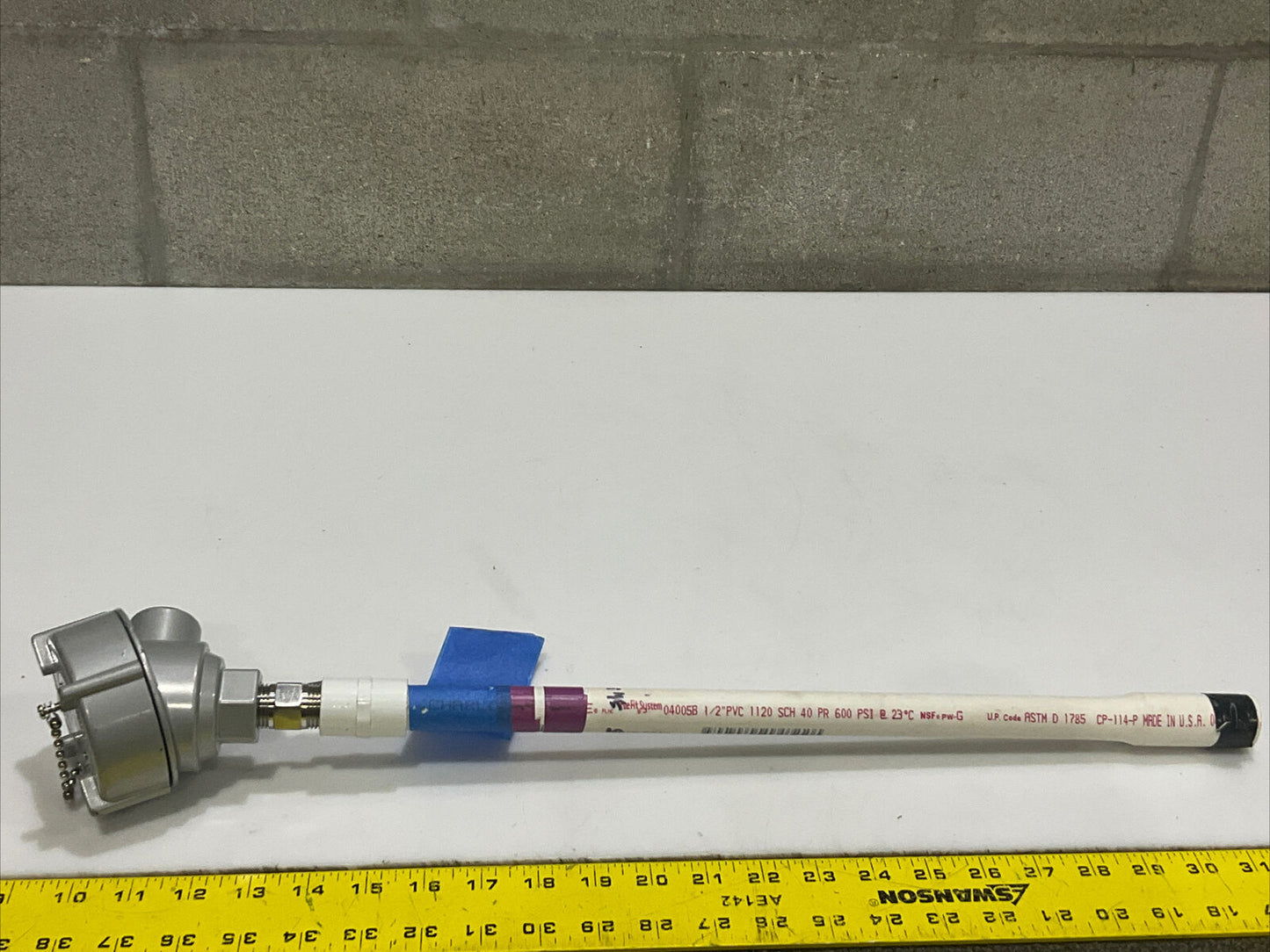 JMS 1010PAE THERMOCOUPLE TEMPERATURE TRANSMITTER -50 C TO +125 C ECH