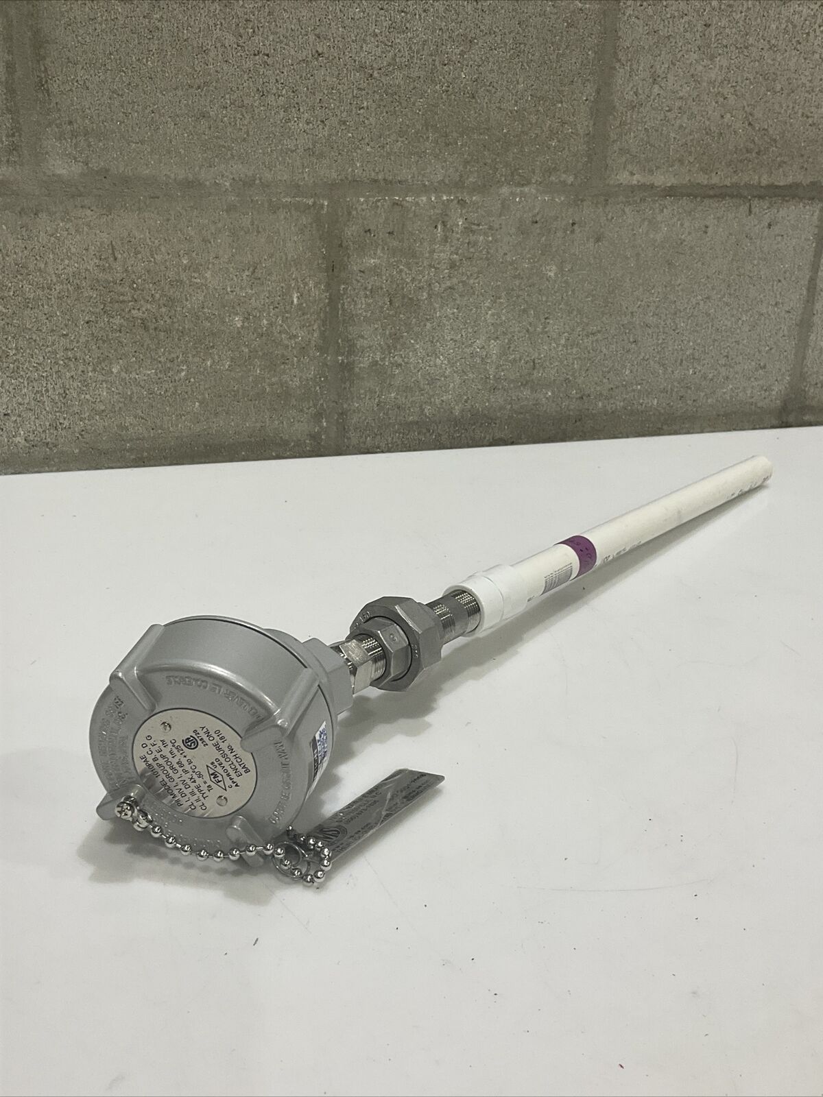 JMS 1010PAE THERMOCOUPLE TEMPERATURE TRANSMITTER -50 C TO +125 C ECH