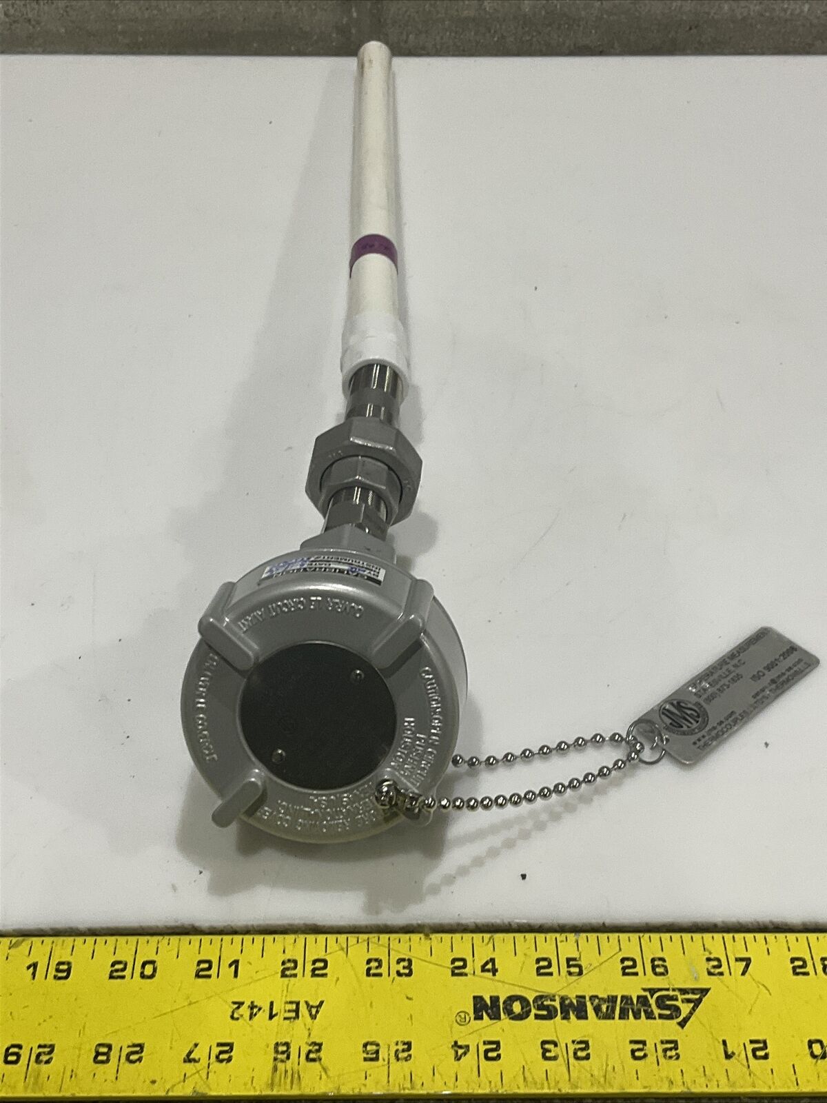 JMS 1010PAE THERMOCOUPLE TEMPERATURE TRANSMITTER -50 C TO +125 C ECH