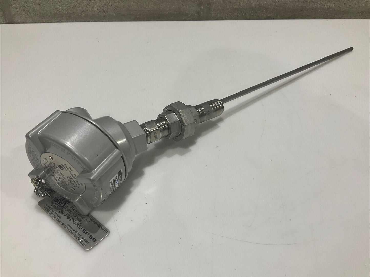 JMS 1010PAE THERMOCOUPLE TEMPERATURE TRANSMITTER -50 C TO +125 C ECH