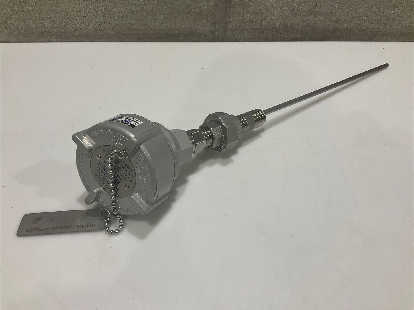 JMS 1010PAE THERMOCOUPLE TEMPERATURE TRANSMITTER -50 C TO +125 C ECH