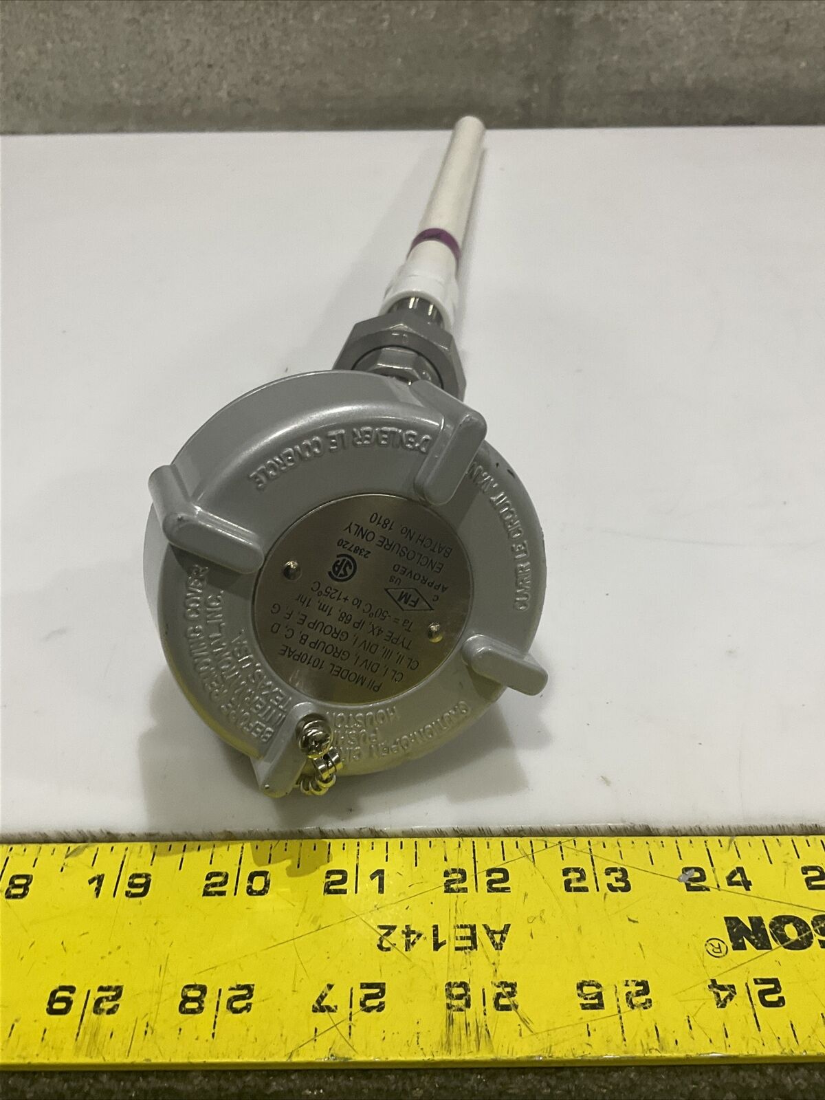 JMS 1010PAE THERMOCOUPLE TEMPERATURE TRANSMITTER -50 C TO +125 C ECH