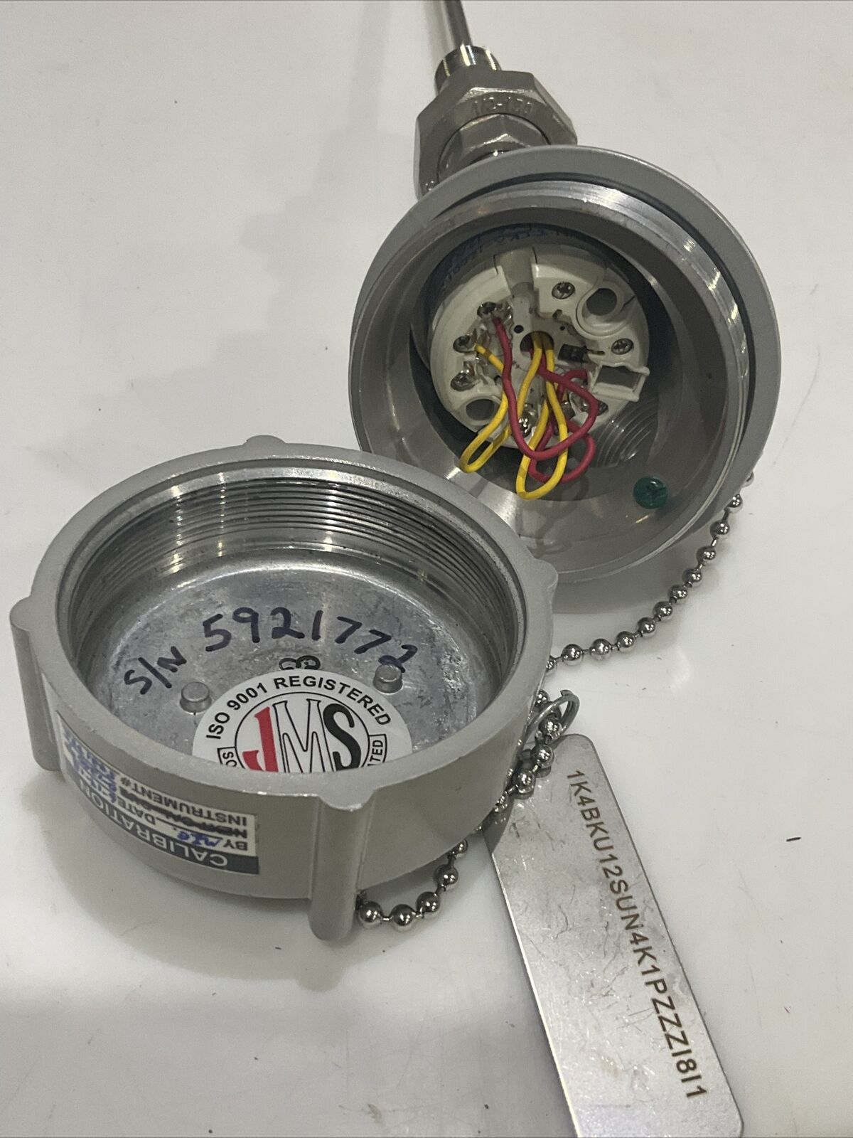 JMS 1010PAE THERMOCOUPLE TEMPERATURE TRANSMITTER -50 C TO +125 C ECH