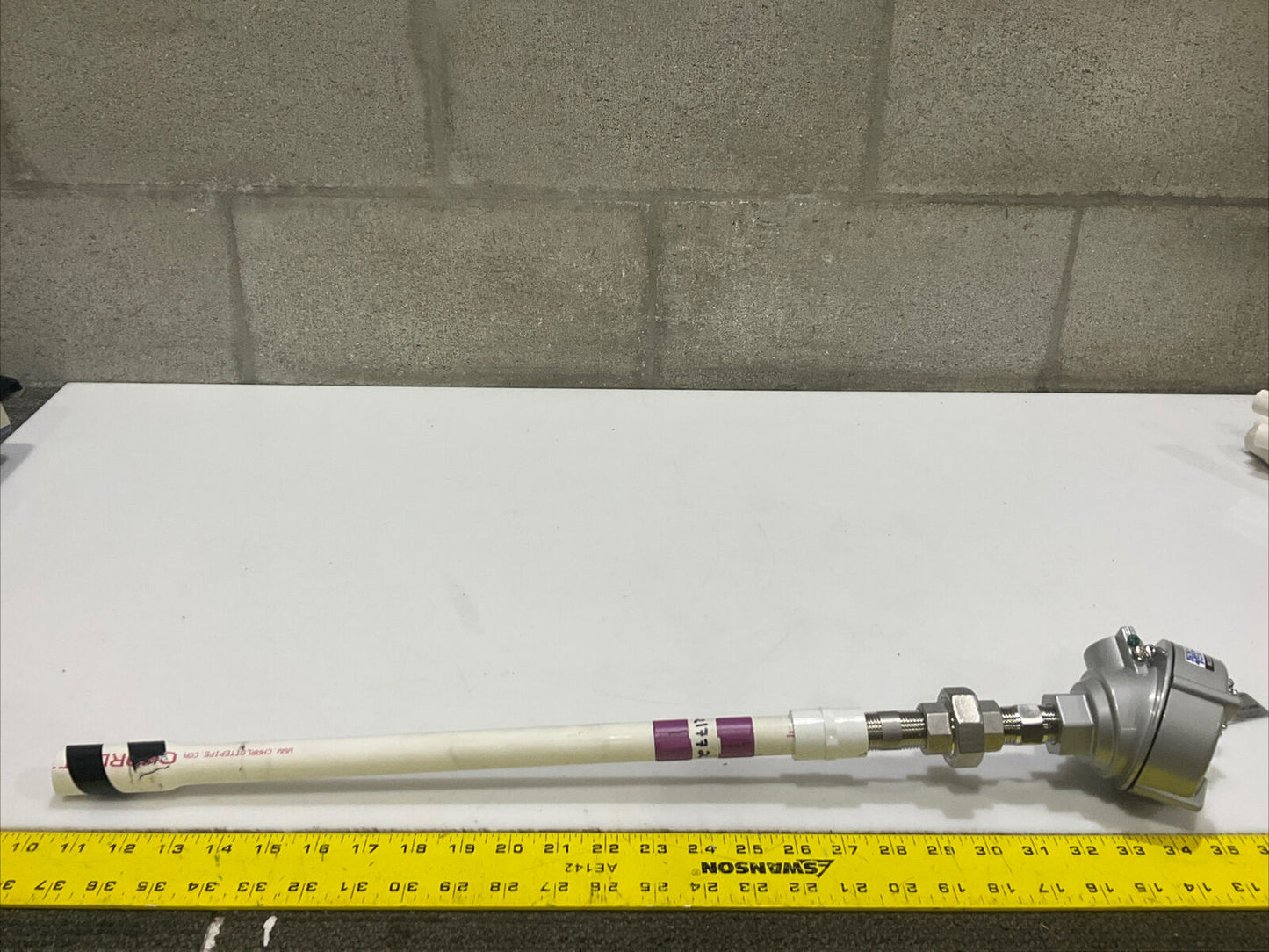 JMS 1010PAE THERMOCOUPLE TEMPERATURE TRANSMITTER -50 C TO +125 C ECH