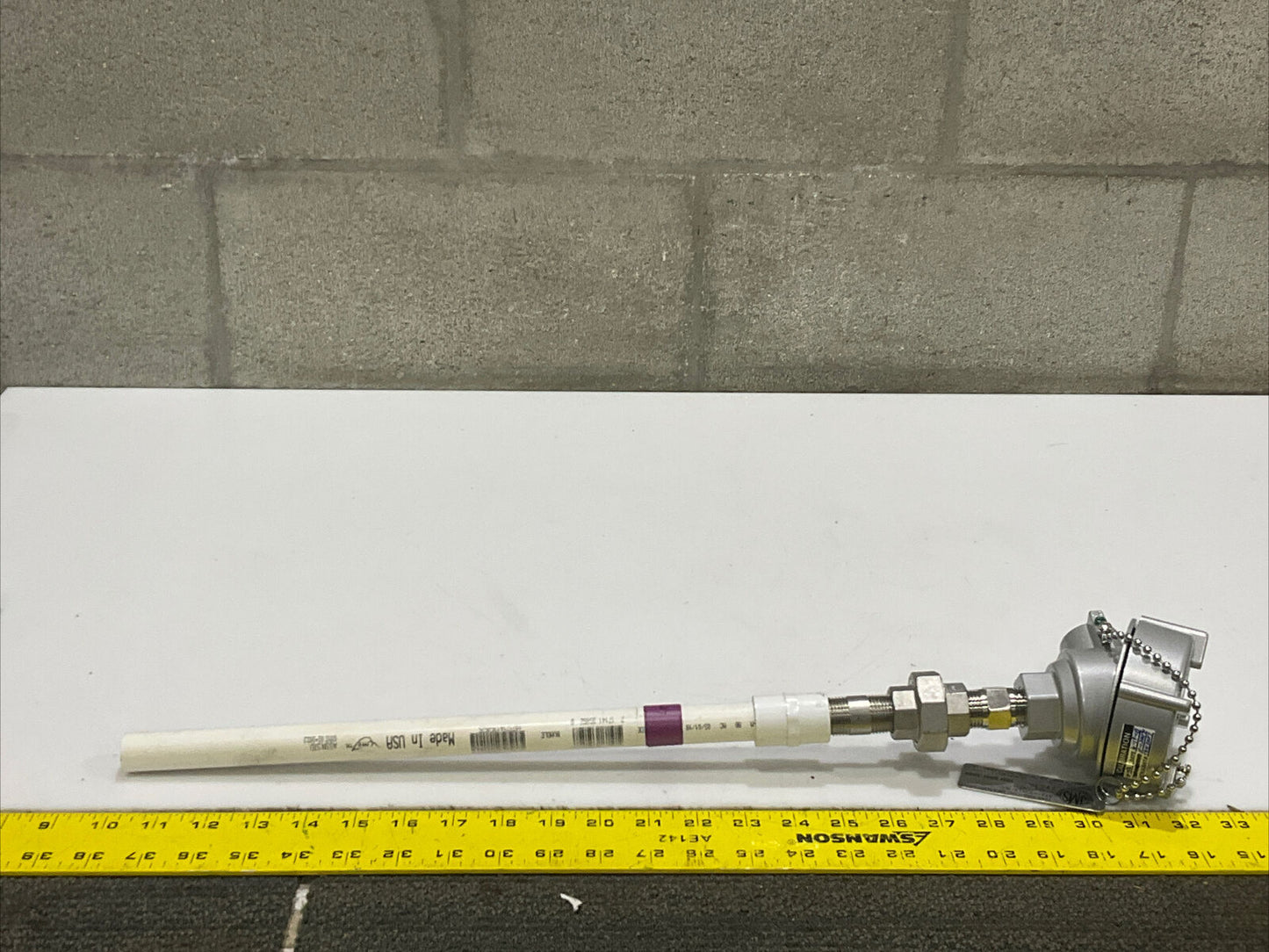 JMS 1010PAE THERMOCOUPLE TEMPERATURE TRANSMITTER -50 C TO +125 C ECH