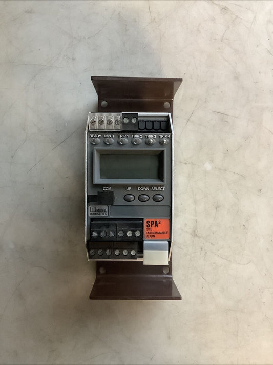 MOORE INDUSTRIES SPA2/TPRG/2PRG/UAC-DPDT PROGRAMMABLE ALARM SWITCH 90-230VAC 476