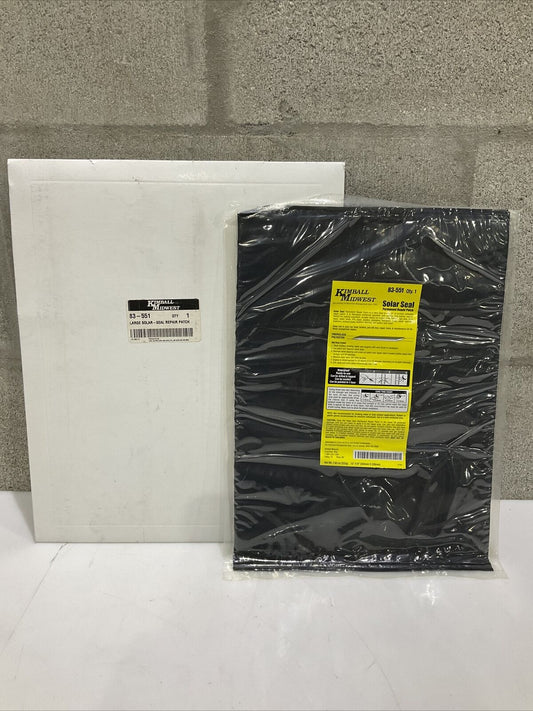 KIMBALL MIDWEST 83-551 SOLAR SEAL PERMANENT REPAIR PATCH 476