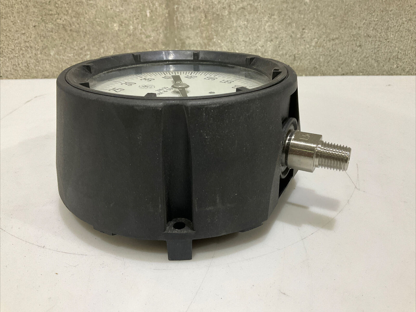 MCDANIELS CONTROLS MPB/SAC GAUGE  0+60 PSI 1/4 NPT 476