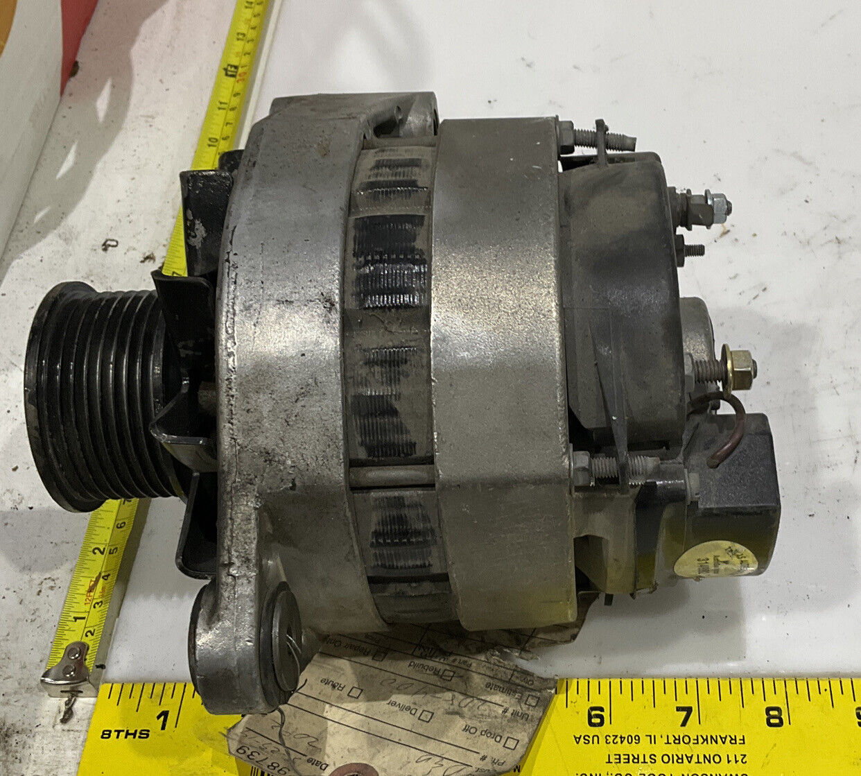 HUGO 13 0372 ALTERNATOR 28V VALEO 02469523 60A