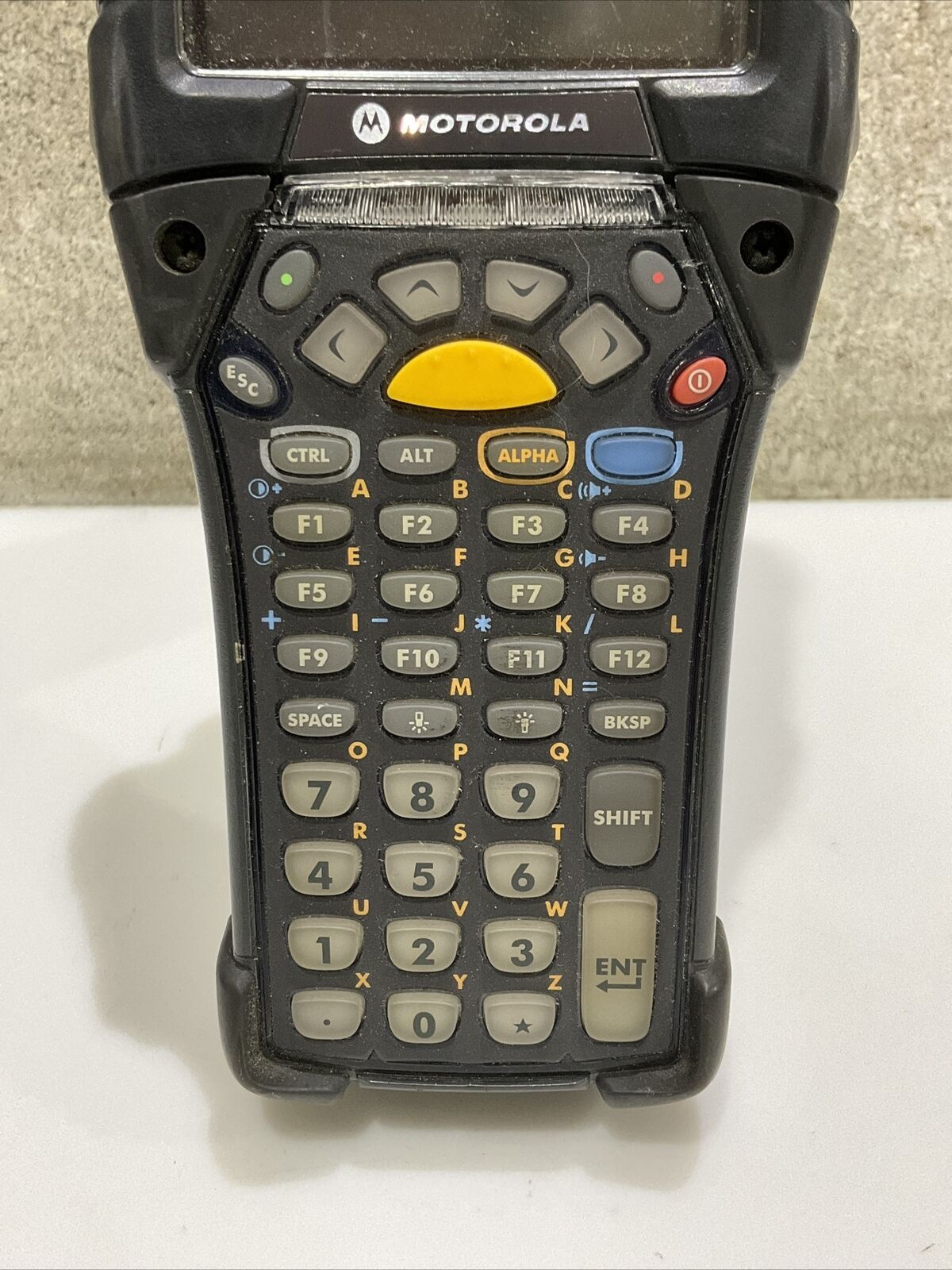 SYMBOL MOTOROLA MC9090-GJ0HBFGA2WR LONGRANGE LASER CE BARCODE SCANNER