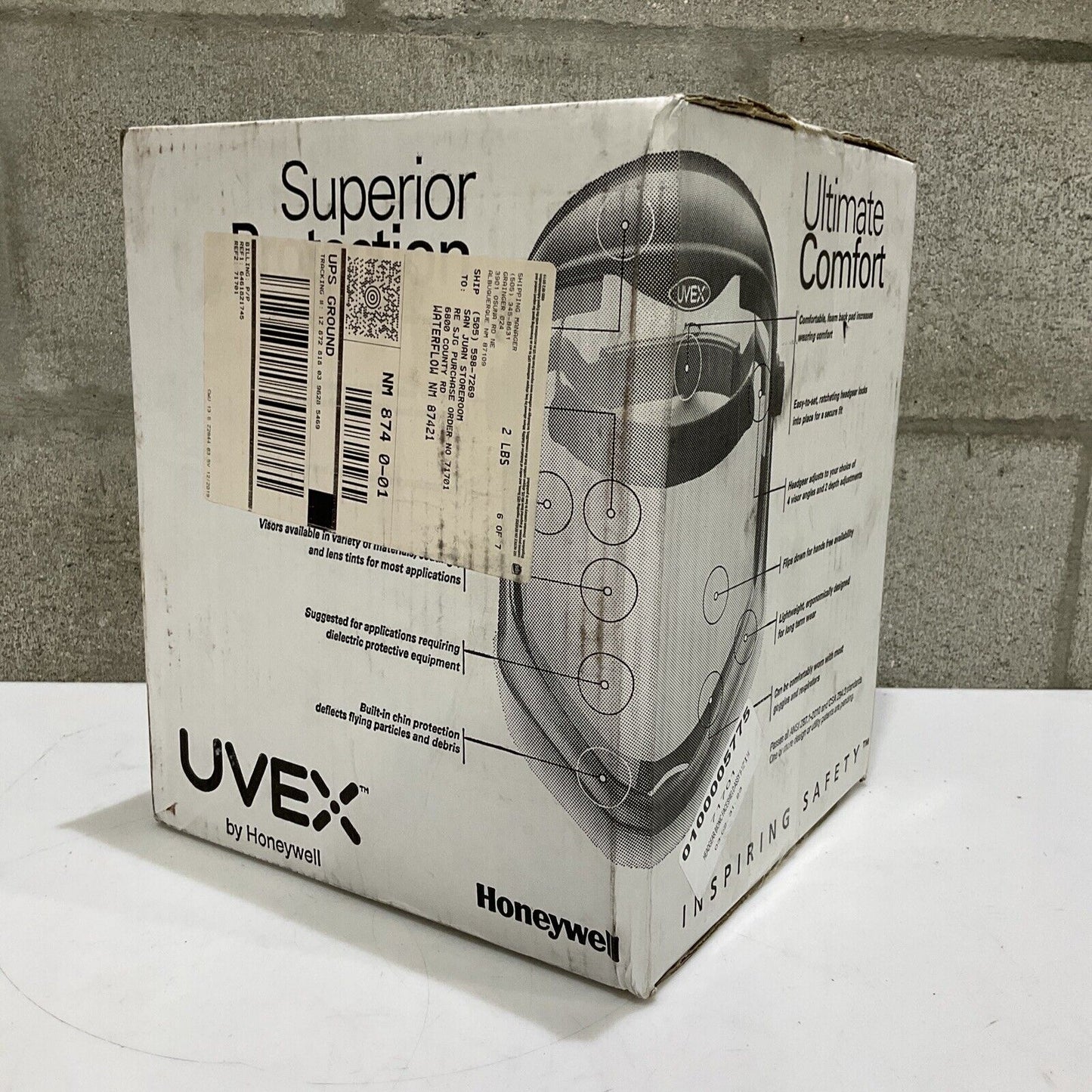 HONEYWELL UVEX 4RB55 BIONIC FACE SHIELD 476