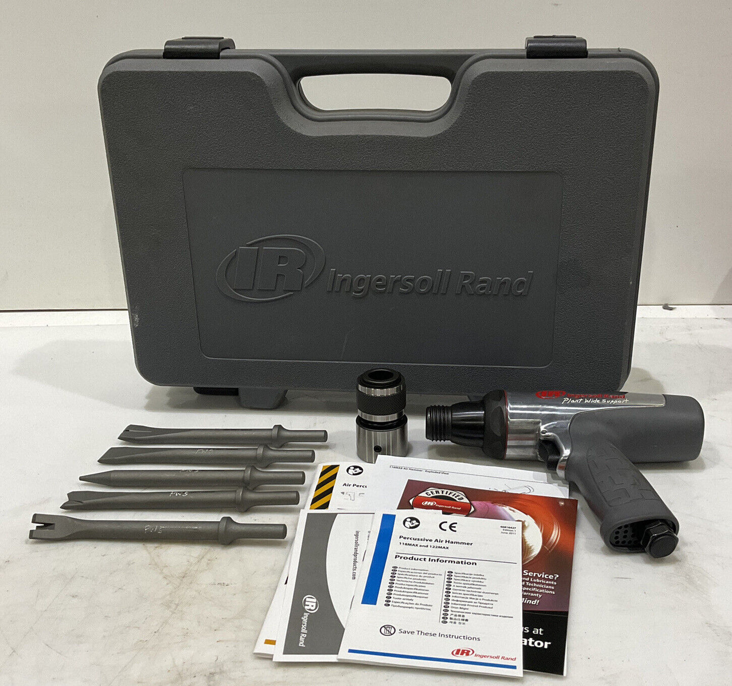 INGERSOLL RAND 122MAX AIR HAMMER SET BA13K00242 476