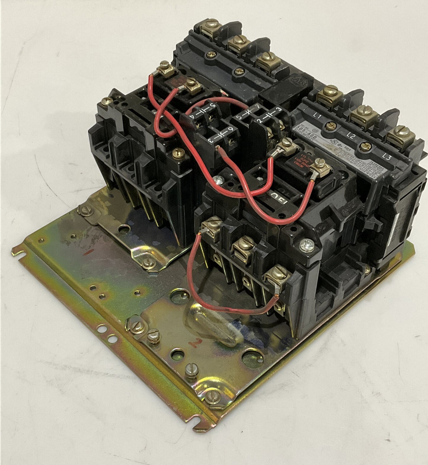 ALLEN BRADLEY 505-A0D REVERSING STARTER 476