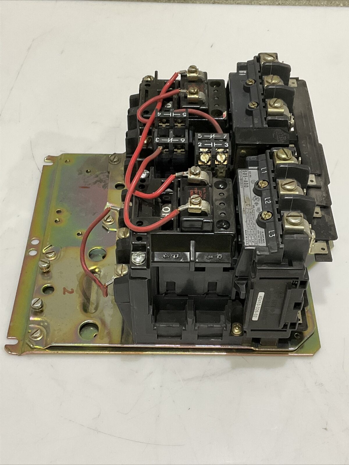 ALLEN BRADLEY 505-A0D REVERSING STARTER 476