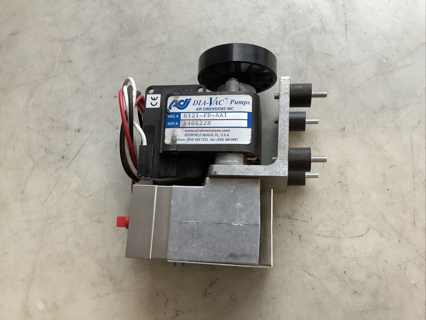 ADJ B121-FP-AA1 DIAPHRAGM PUMP 476