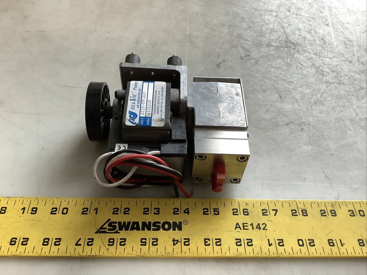 ADJ B121-FP-AA1 DIAPHRAGM PUMP 476