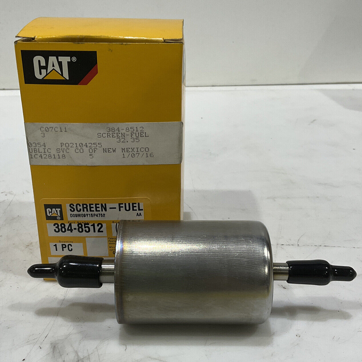 CAT 384-8512 SCREEN-FUEL D09M09Y15P4752 476