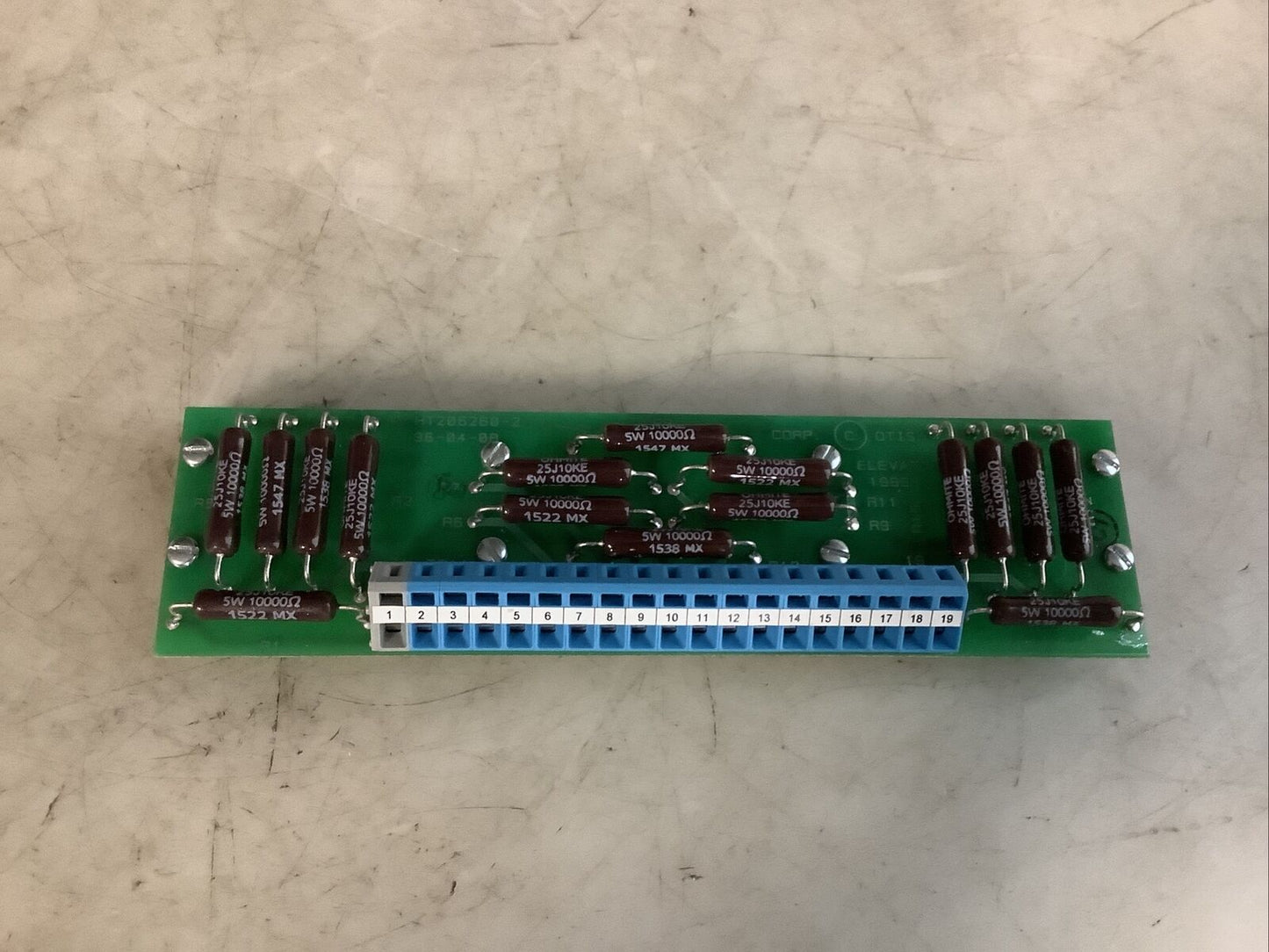 OTIS HT206260-2 RESISTOR PANEL 476