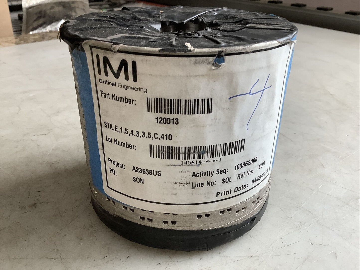 IMI CRITICAL ENGINEERING 120013 METAL HOUSING 476